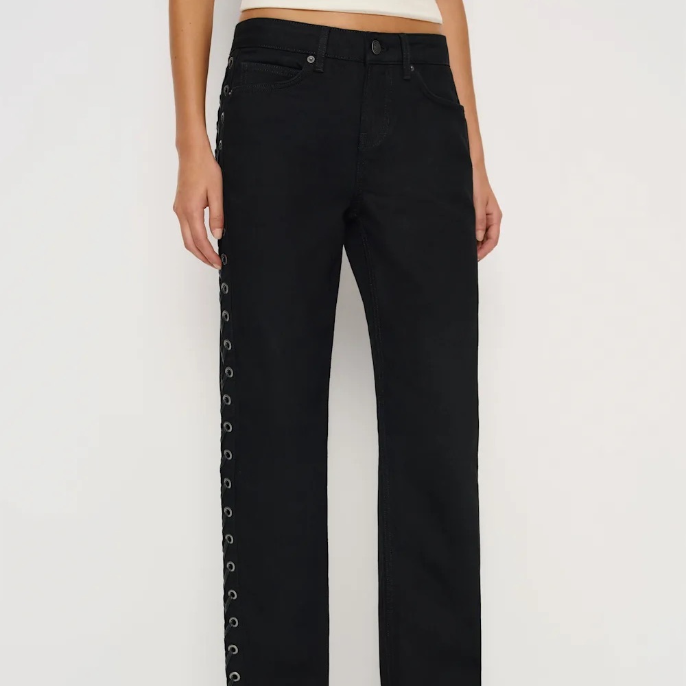 Charlee Low Rise Straight Leg Jeans